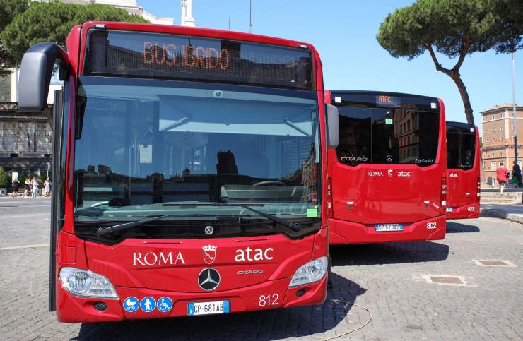 Nuovi bus Roma