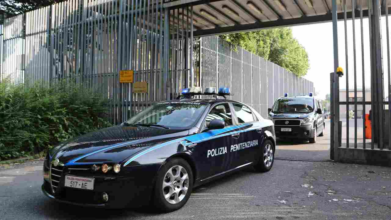 Aggressione agente carcere Viterbo