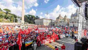 Manifestazione organizzata dalla Cgil (Immagine di repertorio)