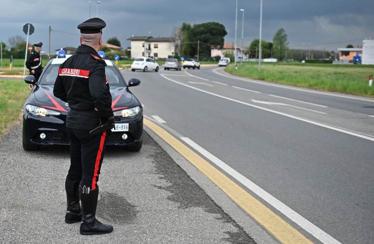 Controllo dei Carabinieri (Immagine di repertorio)