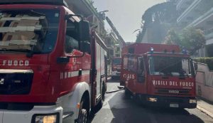 Incendio a Roma in appartamento a Via Concerviano 2