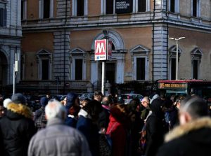 Chiusura temporanea della metro A di Roma (Immagine di archivio)