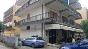 Polizia in azione a Cassino (Immagine di archivio)