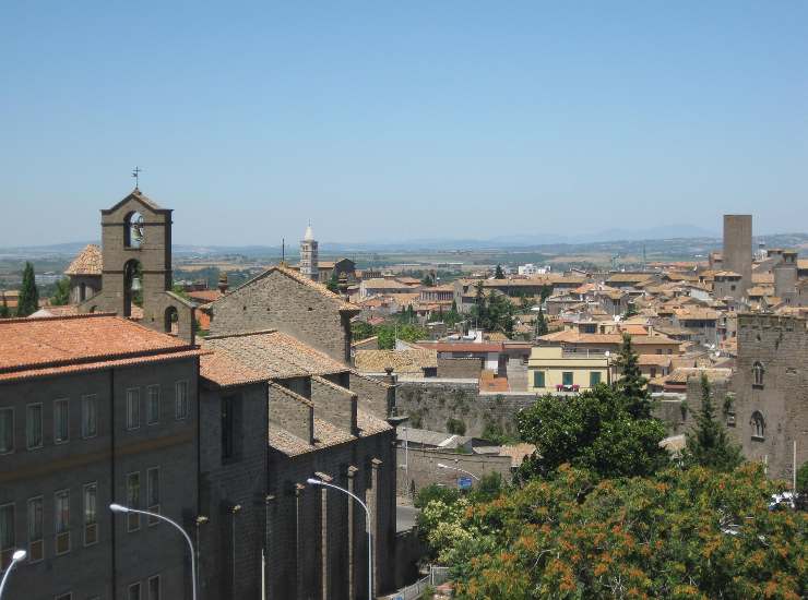 Un'immagine della città di Viterbo (Foto di Mac9 di Wikipedia in italiano)