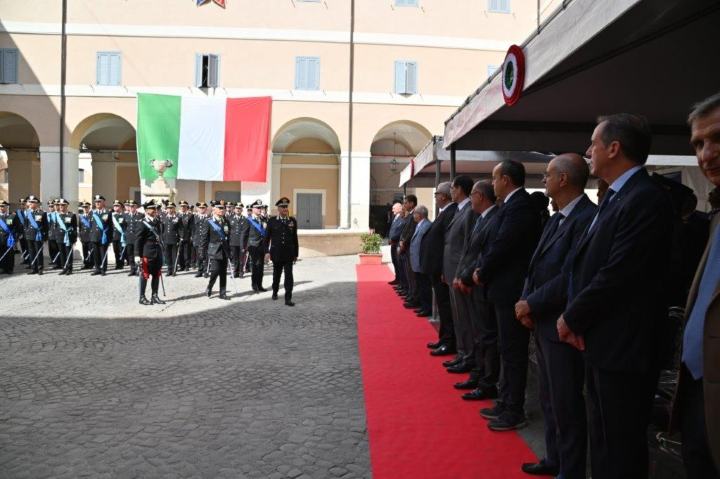 Cerimonia per il cambio di comando della Legione Carabinieri Lazio (Foto dal profilo Facebook di Antonello Aurigemma)