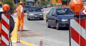 Cantieri per lavori in autostrada