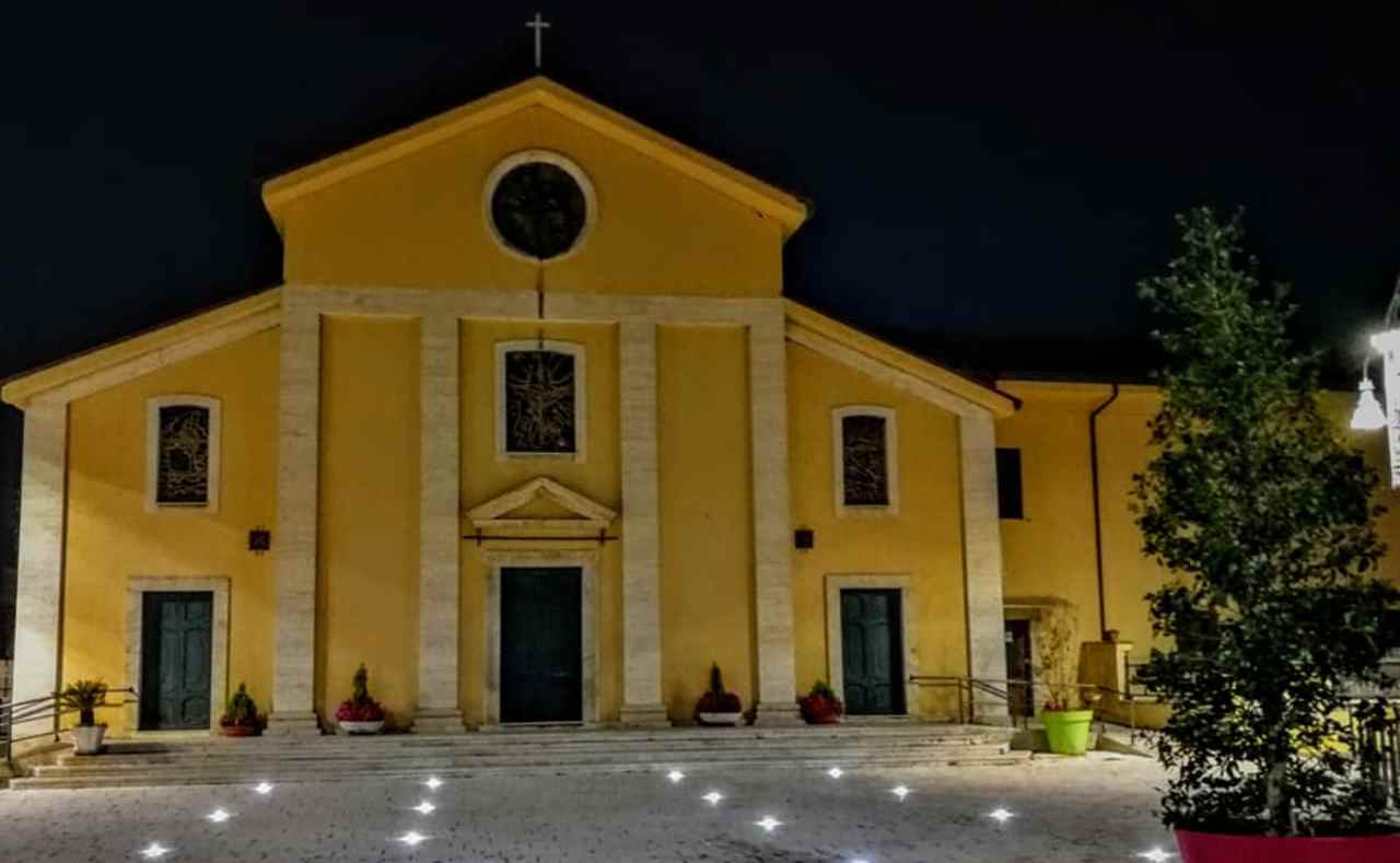 Frosinone Chiesa Sacra Famiglia. Immagine repertorio. Fonte Facebook.com