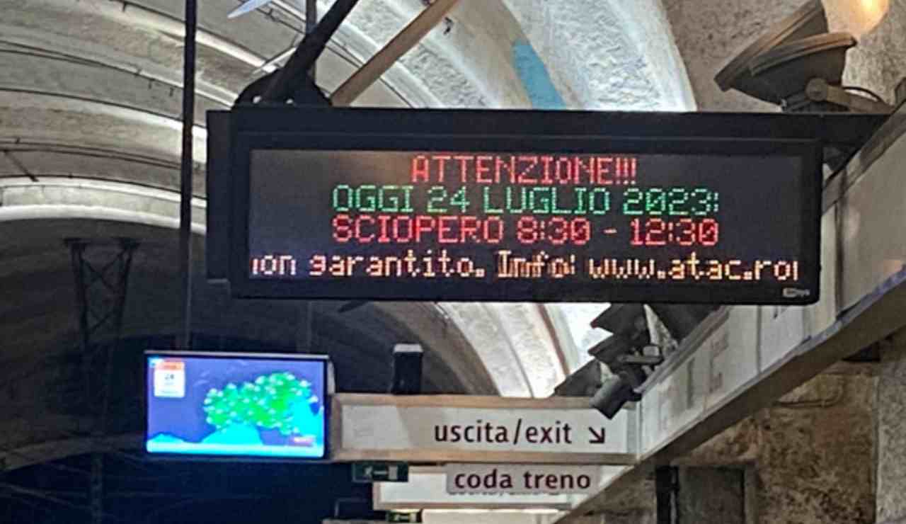 Sciopero Trasporti A Roma: Chiusa La Metro C, Attive Le Linee A E B Con ...