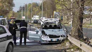 Incidente stradale sulla Salaria. Immagine repertorio. Roma - CronacaLive.it