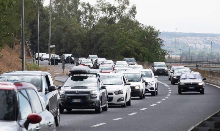 Traffico sul Grande Raccordo Anulare (Immagine di repertorio)