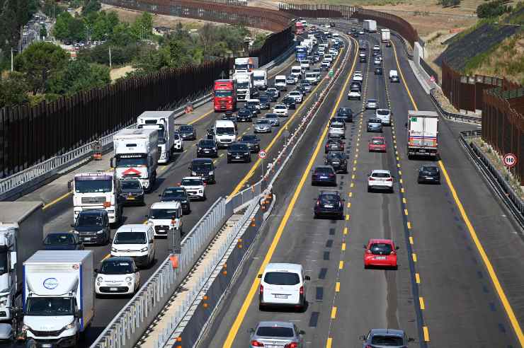 Una veduta dell'autostrada A1 nel tratto fra i caselli di Firenze Sud e Incisa (Immagine di repertorio)