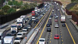 Una veduta dell'autostrada A1 nel tratto fra i caselli di Firenze Sud e Incisa (Immagine di repertorio)