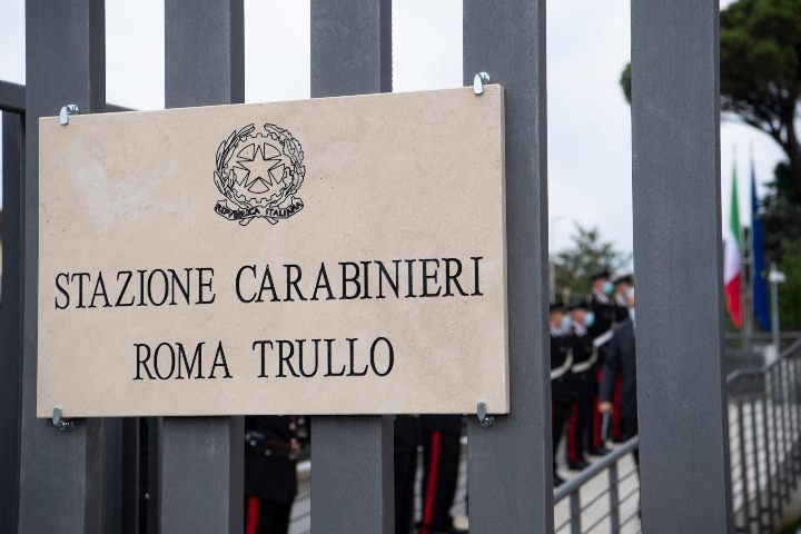 Un'immagine della Stazione dei Carabinieri Roma Trullo (Immagine di archivio)