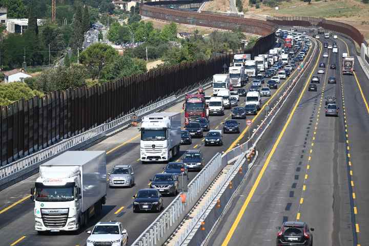 Un tratto dell'autostrada A1 (Immagine di repertorio)