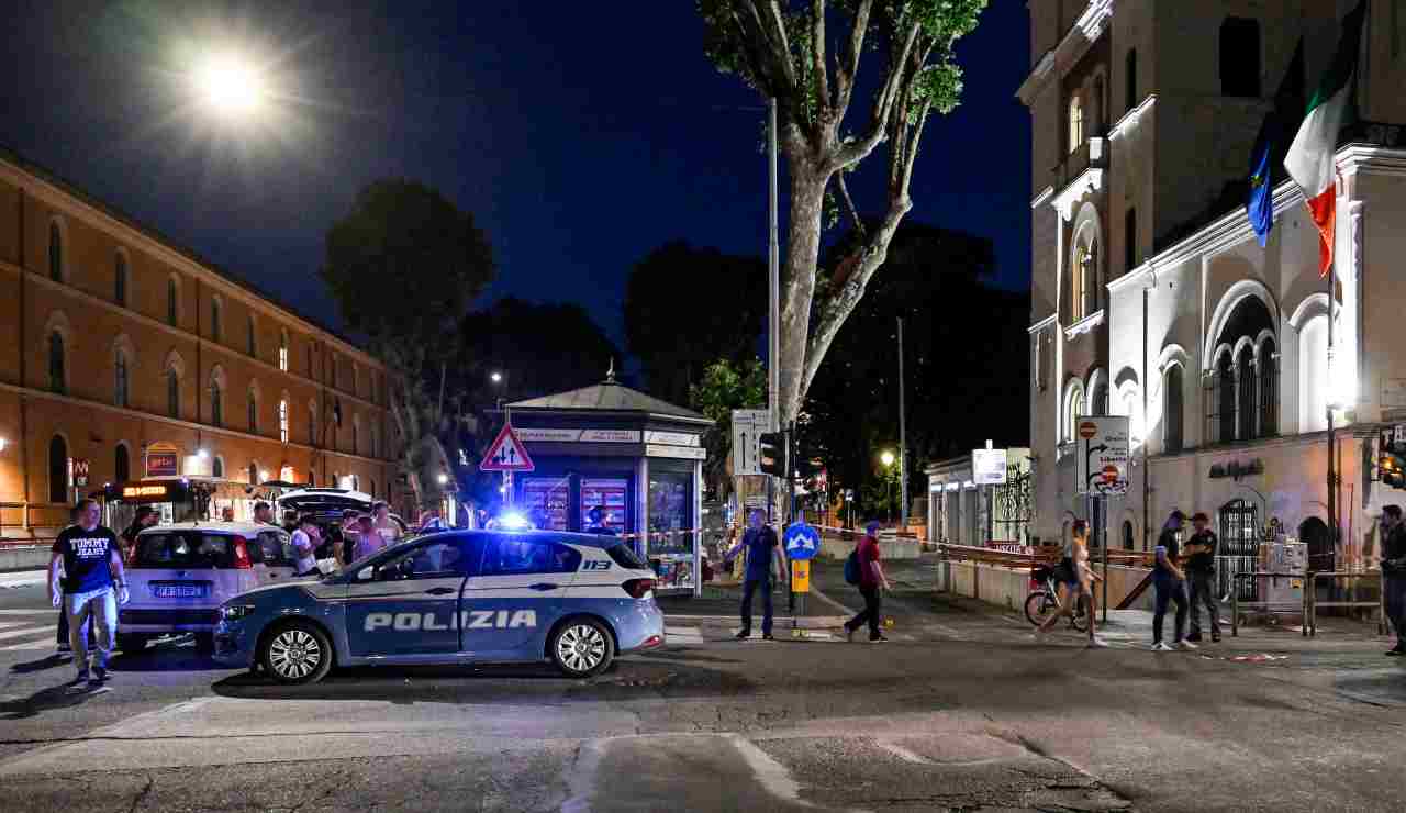 Agenti della polizia in azione (Immagine di repertorio)