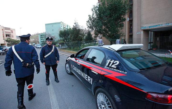 Carabinieri in azione a Monterotondo, Roma (Immagine di repertorio)