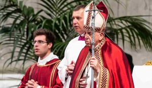 Papa Francesco celebra la messa nella Basilica di San Pietro (Immagine di repertorio)