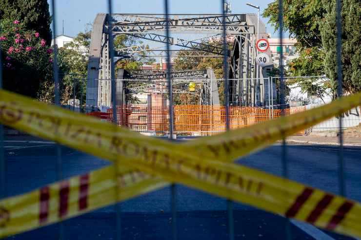 Lavori per il Giubileo di Roma a piazza della Repubblica e Ponte dell'Industria