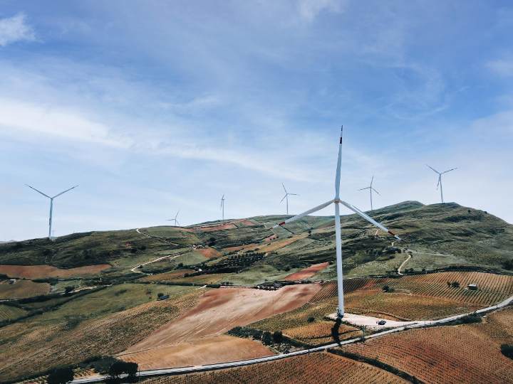 La centrale eolica di Alcamo in Sicilia (Immagine di repertorio)