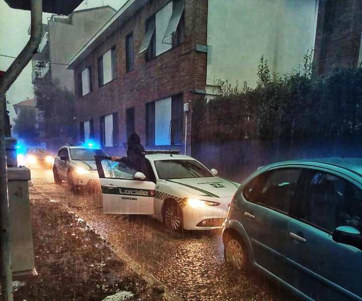 I danni causati dal maltempo a Seregno, in Lombardia (Foto dal profilo Facebook di Alberto Rossi Sindaco di Seregno)