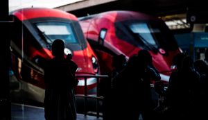 Passeggeri alla stazione Termini, Roma (Immagine di repertorio)