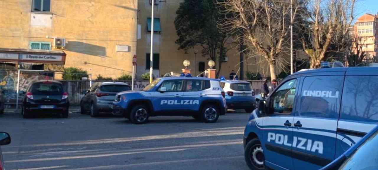 Blitz interforze polizia san basilio