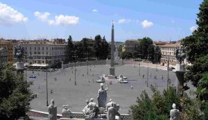 Una veduta di Piazza del Popolo, Roma (Foto di WolfgangM da Wikipedia)