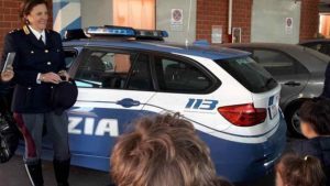 Polizia di Frosinone, baby agenti per un giorno