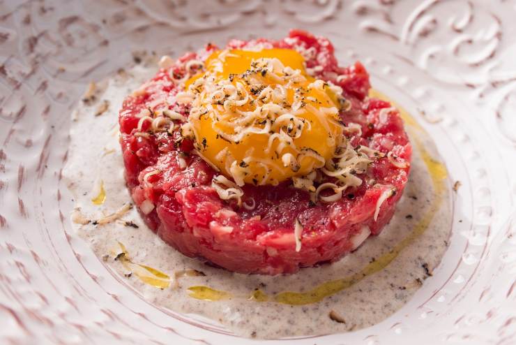 Tartare di manzo (Foto di Matteo Orlandi da Pixabay)