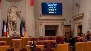 Approvazione di bilancio da parte dell'Assemblea Capitolina, del 28 febbraio 2023. Roma - CronacaLiv