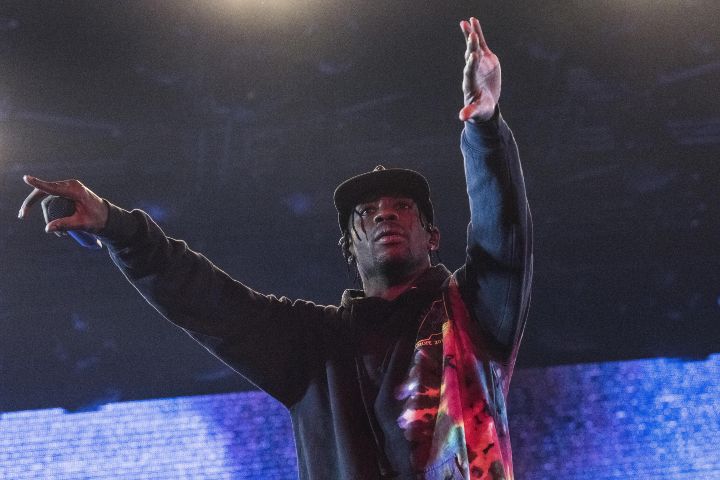 Travis Scott durante il Roskilde Festival (Immagine di repertorio)