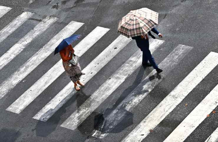 Disagi causati dal maltempo a Roma