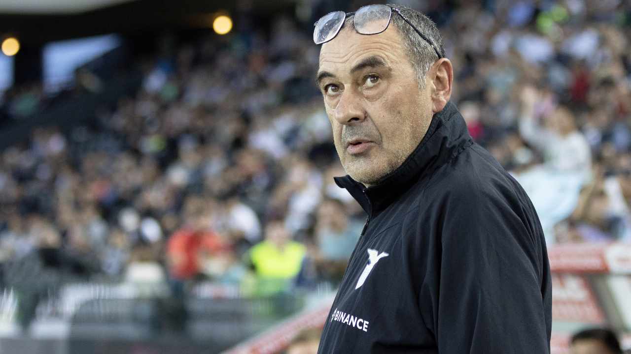 Maurizio Sarri, allenatore della SS. Lazio. Roma-CronacaLive.it