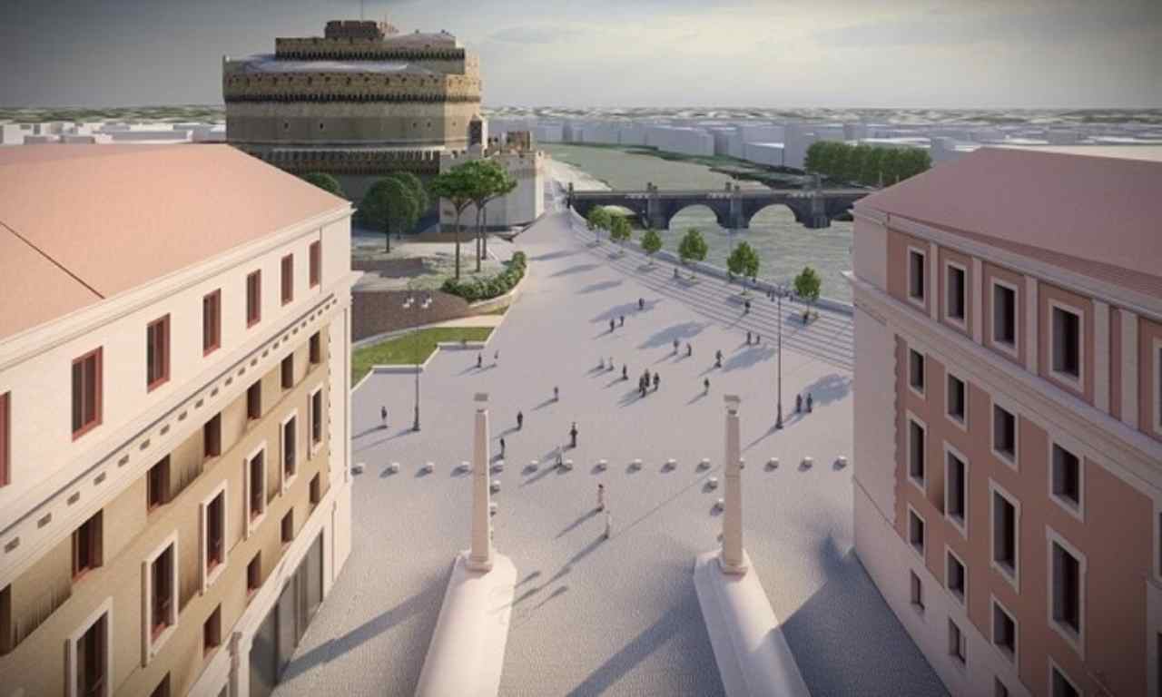 Roma, Giubileo 2025 dal 22 agosto via al maxicantiere di Piazza Pia