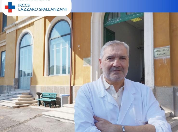 Il Dr. Fabrizio Maggi, direttore UOC Virologia e laboratori di Biosicurezza (Foto dal profilo Facebook di INMI Spallanzani)