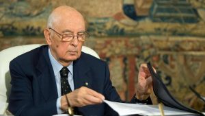 Giorgio Napolitano, presidente emerito della Repubblica. Roma-CronacaLive.it