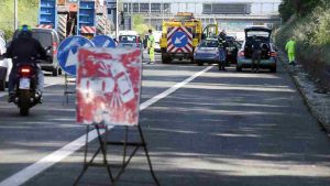 Incidente sul Grande Raccordo Anulare. Immagine repertorio. Roma-CronacaLive.it