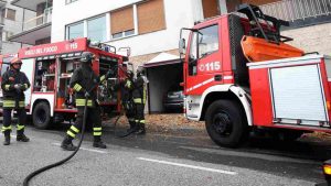 Incendio ristorante Roma