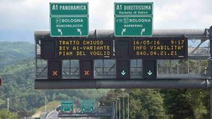 A1 Panoramica tra Firenze e Bologna (Immagine di repertorio)