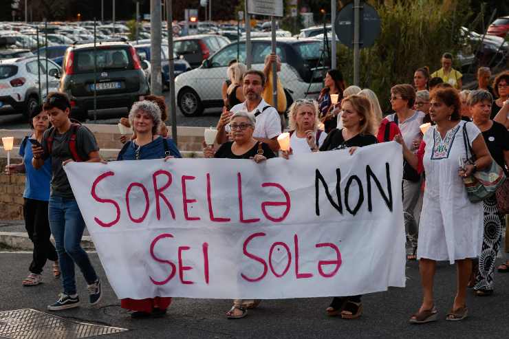 Fiaccolata a Roma per Rossella Nappini