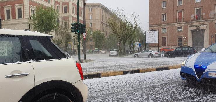 Maltempo a Roma (Immagine di repertorio)