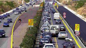 Lavori in autostrada (Immagine di repertorio)