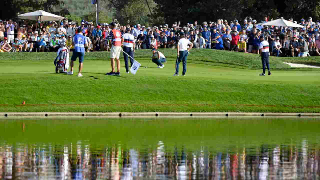 Momento della Ryder Cup. Roma-CronacaLive.it