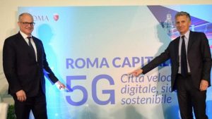 Presentazione del progetto #Roma 5G. Fonte Roma Capitale, sito istituzionale