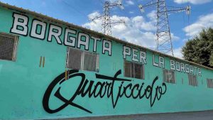 Quartiere Quarticciolo, dove ieri uno scippatore è stato linciato dai passanti. Roma-CronacaLive.it