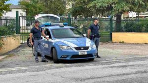 Polizia di Stato in servizio nella provincia di Frosinone (Foto dal profilo Facebook di Questura di Frosinone)