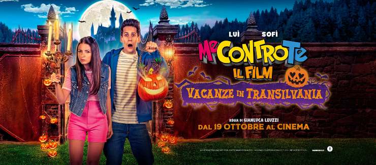 La locandina del nuovo film 'Vacanze in Transilvania' di Me Contro Te (Foto dal profilo Facebook di Me Contro Te) 