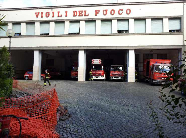 Comando Provinciale dei Vigili Del Fuoco Di Roma (Foto dal profilo Facebook di Danilo Porcacchia)