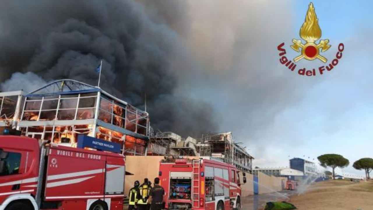 incendio ryder cup guidonia marco simone