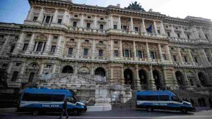 Il palazzo di Giustizia a piazza Cavour, Roma (Immagine di repertorio)